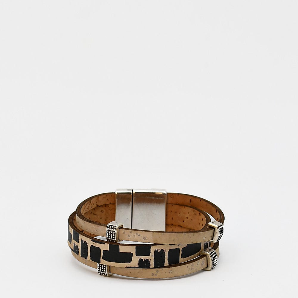 Cork Cuff Bracelet