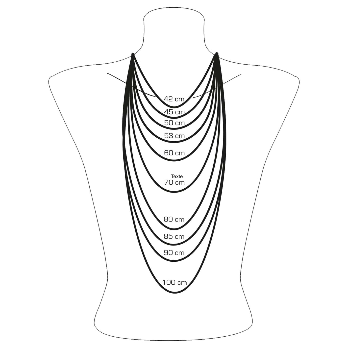 Cork Necklace with 4 Beads - Green