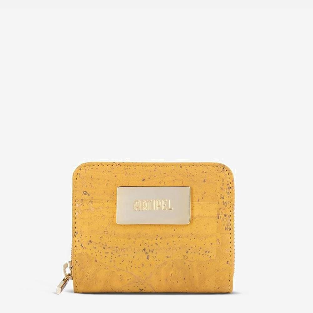 Cork wallet I Deep Yellow