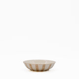 Costa Nova Mar I Striped Ceramic Bowl 5.1'' - Mocha