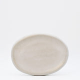 Cristal I Stoneware Serving Plater - White