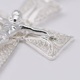 Crucifixo I Silver Filigree Pendant 0.3 oz - 2.0''