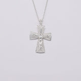 Crucifixo I Silver Filigree Pendant 0.3 oz - 2.0''