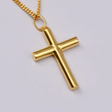 Cruz I Gold-plated Silver Necklace 2.0 oz