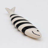 Decorative Smiling Sardine - Black