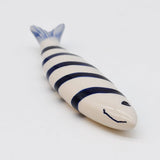 Decorative Smiling Sardine - Blue