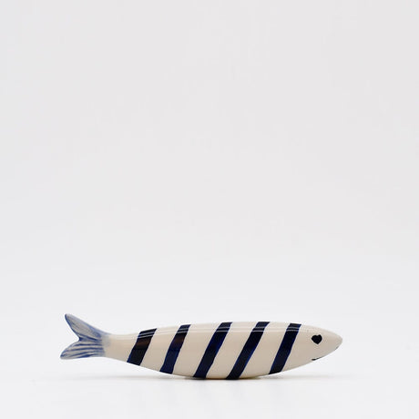 Decorative Smiling Sardine - Blue