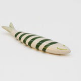 Decorative Smiling Sardine - Green