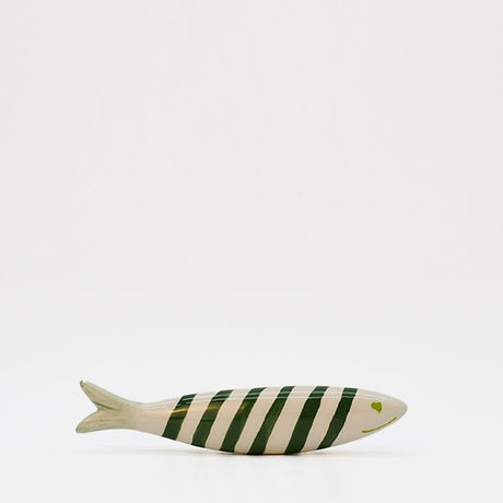 Decorative Smiling Sardine - Green