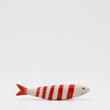 Decorative Smiling Sardine - Red