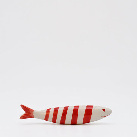 Decorative Smiling Sardine - Red