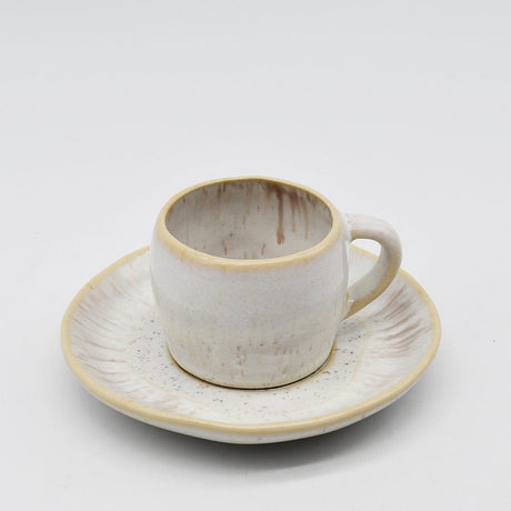 Eivissa |  Cup and Saucer - White