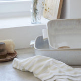 Eivissa I Stoneware Baking Dish - White