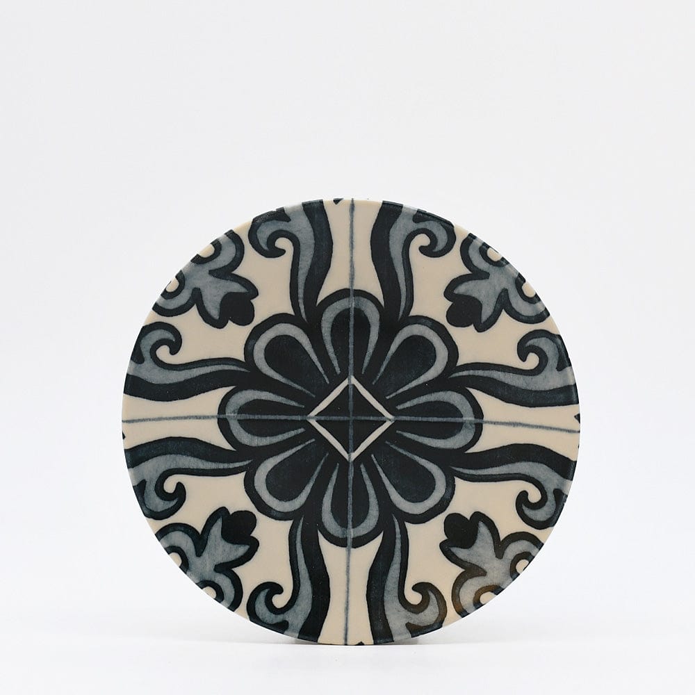 Elements I Set of 4 Stoneware Bread Plates