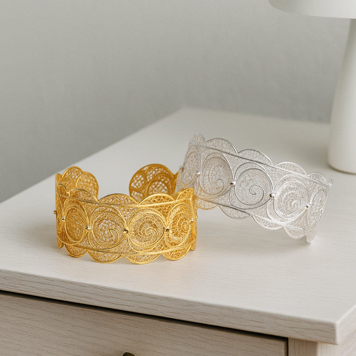 Escrava I Silver Filigree Bracelet