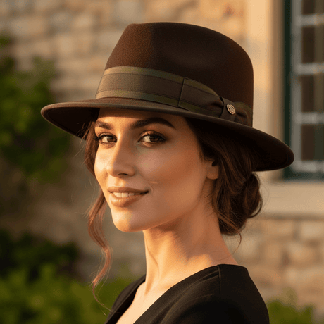 Fedora Hat - Brown