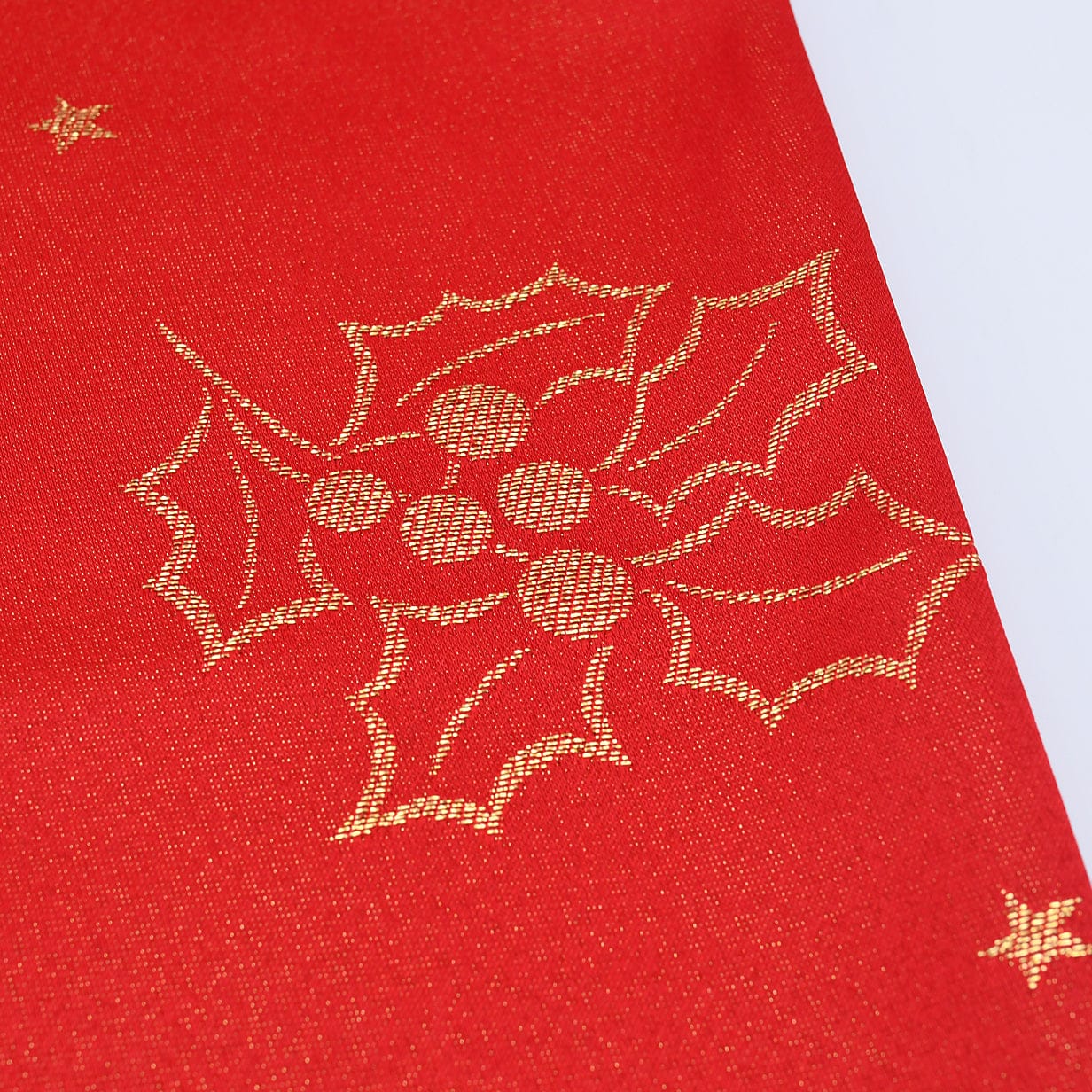 Festas I Cotton Tablecloth - Red