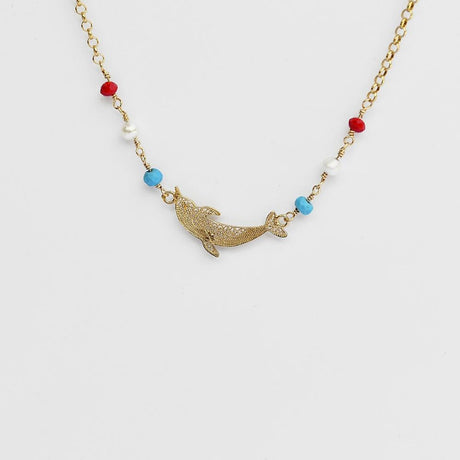 Filigree Necklace With Charms