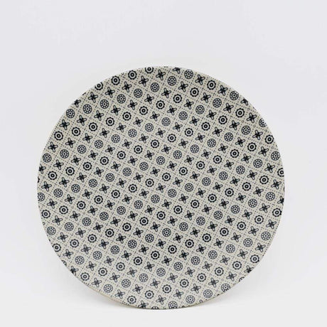 Fine stoneware plate - 10.6''