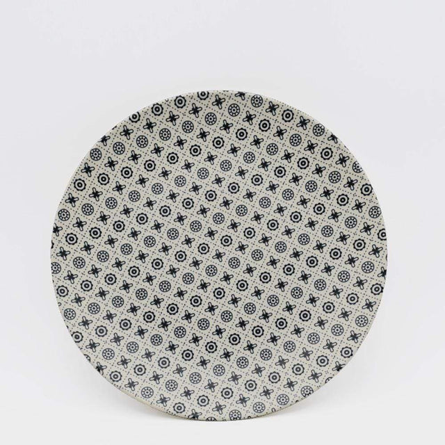 Fine stoneware plate - 10.6''