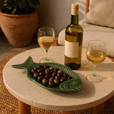 Fish-shaped Ceramic Dish