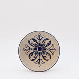 Floral I Ceramic Bowl 5.1'' - Blue
