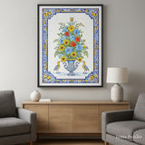 Fresque d'azulejos 90x60cm