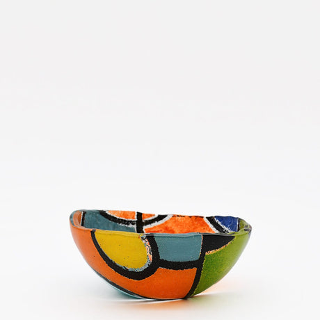 Fused Glass Bowl from Marinha Grande - 5''