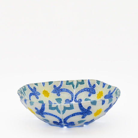 Fused Glass Bowl from Marinha Grande - 8''