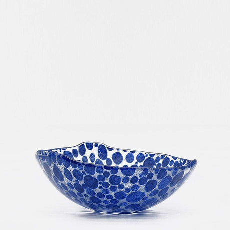 Fused Glass Bowl from Marinha Grande - 8''