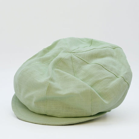 Gavroche linen Cap - Light Green