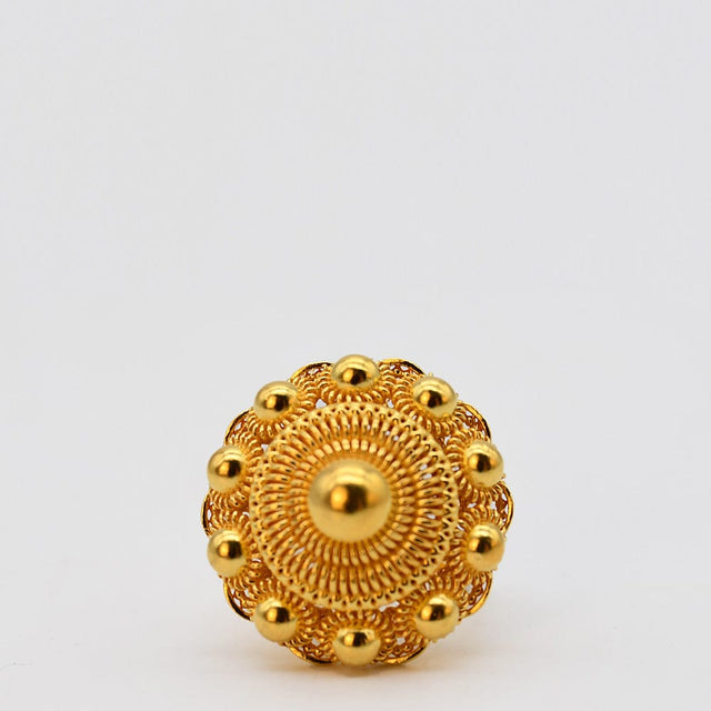 Gold-plated Silver Ring 0.3 oz