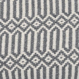 Hexa I Coton Blanket - Grey