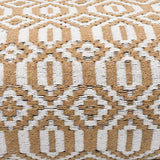 Hexa I Coton Blanket - Light Beige