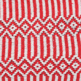 Hexa I Coton Blanket - Red