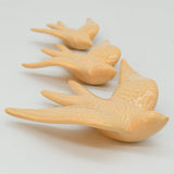 Hirondelle en céramique - Beige