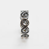 Infinito I Silver Wedding Ring 0.1 oz Silver / 52