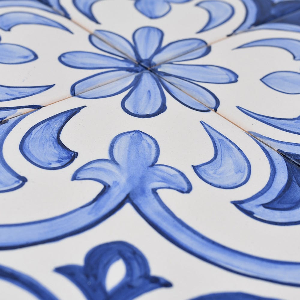 Joined Tile Panel of 4 azulejos 12X12''