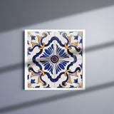 Joined Tile Panel of 4 azulejos 12X12''