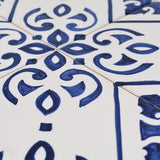 Joined Tile Panel of 4 azulejos 12X12''