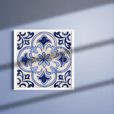 Joined Tile Panel of 4 azulejos 12X12''