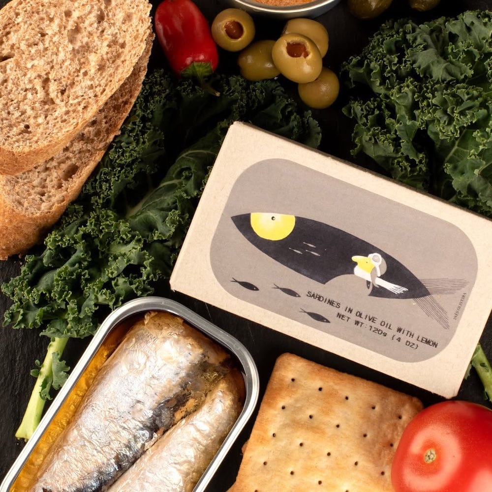 José Gourmet I Canned Sardines in olive oil with lemon