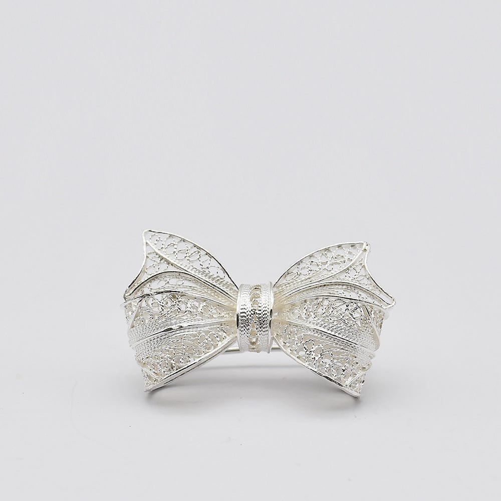 Laço I Silver filigree Brooch 0.3 oz - 1.6"