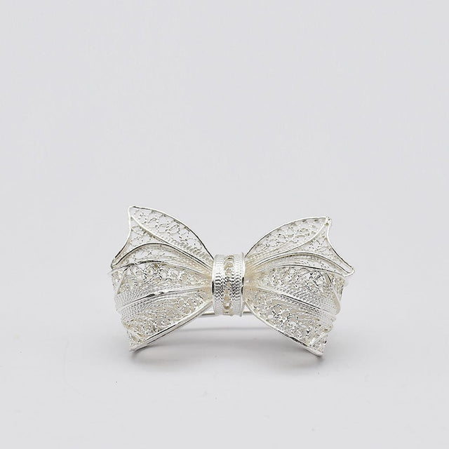 Laço I Silver filigree Brooch 0.3 oz - 1.6"