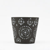 Lagoa | Stoneware Espresso Cup - Black Motif 2