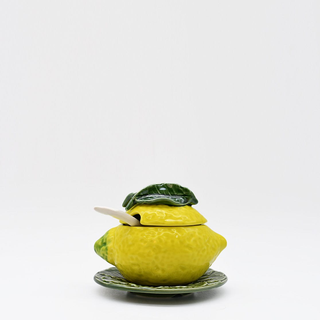 Lemon-shaped Sugar Bowl