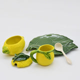 Lemon-Shaped Teas Set