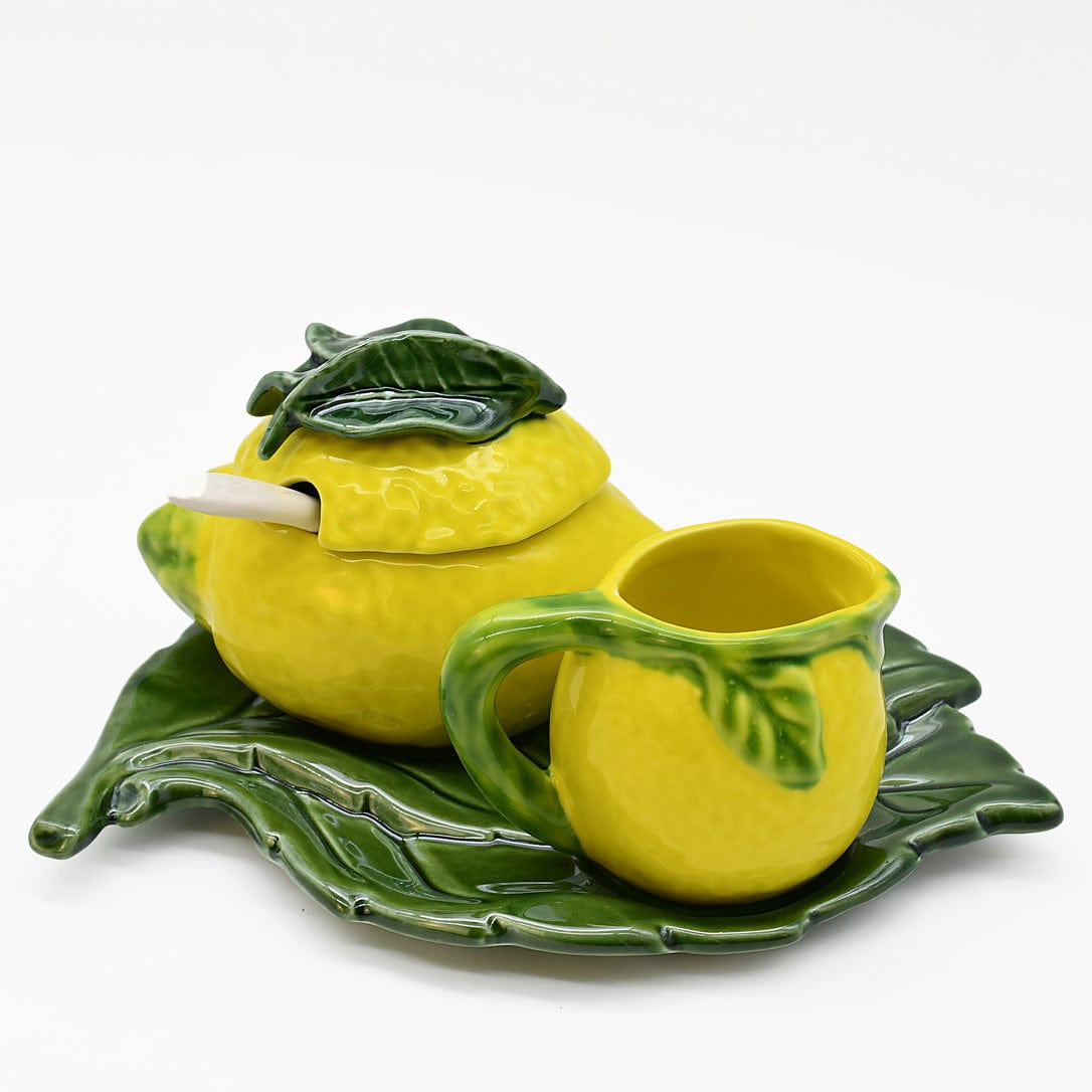 Lemon-Shaped Teas Set