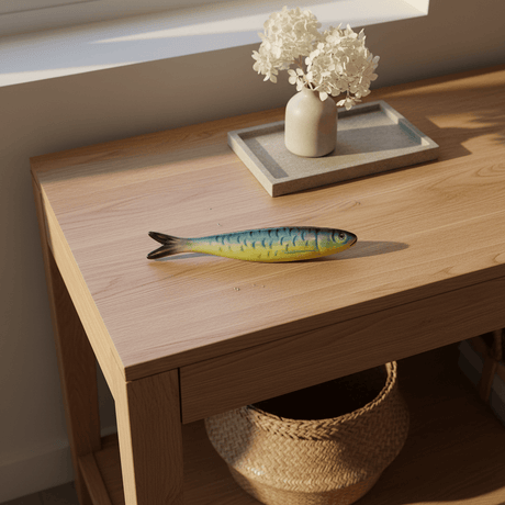 Lifelike Ceramic Sardine