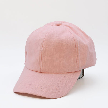 Linen Cap - Pink